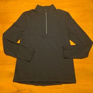 Lululemon Surge Warm Half Zip Black
